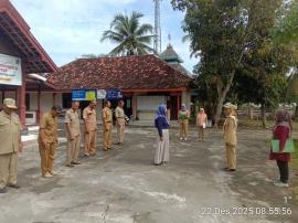 Pelaksanaan Apel Khusus Hari Ibu Ke-97 di Kalurahan Grogol
